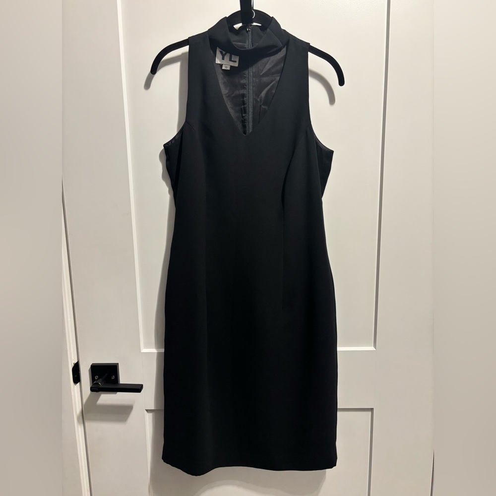 YL black dress